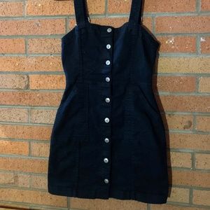 Black Denim Dress